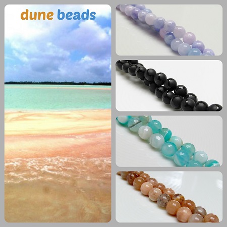 mashan jade, onyx, aqua striped agate, sunstone beads